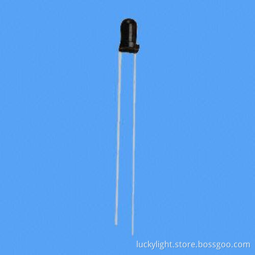 3mm Round LED Diode with 940nm Phototransistor, Flange Type